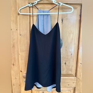 🎉Reversible Camisole Gray Black Thin Straps